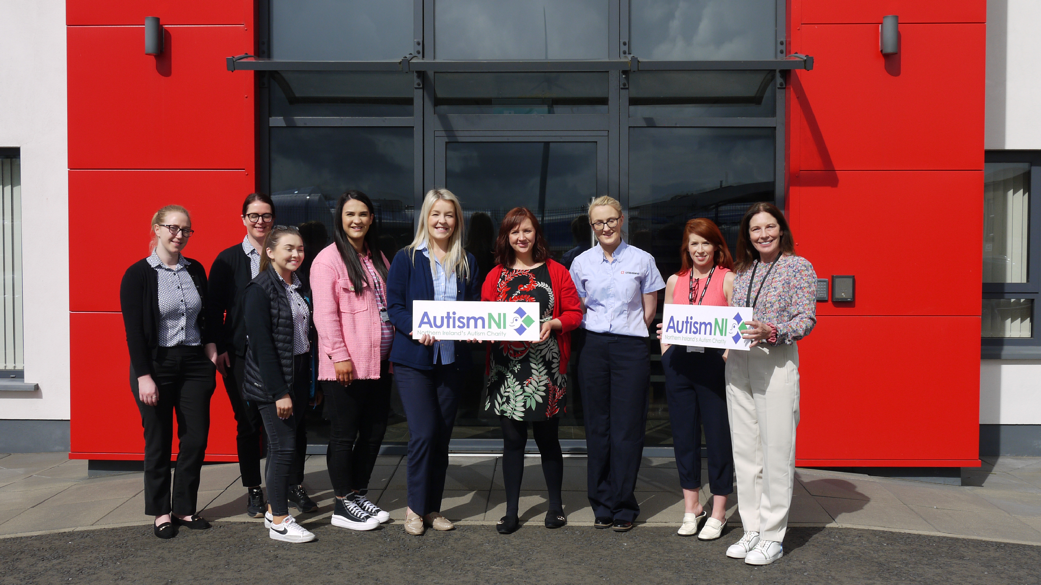 Crossland is proud to have raise a total of £2500 - AUTISM NI 